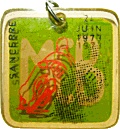 Sancerre motorcycle rally badge from Jean-Francois Helias