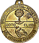 San Giovanni Persiceto motorcycle rally badge from Jean-Francois Helias