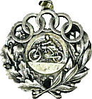 Sangliers motorcycle rally badge from Jean-Francois Helias