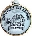 San Martino motorcycle rally badge from Jean-Francois Helias