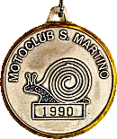 San Martino motorcycle rally badge from Jean-Francois Helias