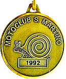 San Martino motorcycle rally badge from Jean-Francois Helias