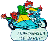 SCC Le Dahut motorcycle club badge from Jean-Francois Helias