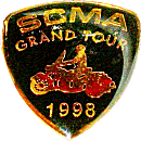 SCMA Grand Tour motorcycle run badge from Jean-Francois Helias