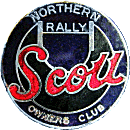 Scott OC Northern motorcycle rally badge from Jean-Francois Helias
