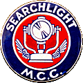 Searchlight MCC motorcycle club badge from Jean-Francois Helias