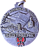 Sestriere motorcycle rally badge from Jean-Francois Helias