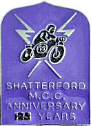 Shatterford MCC motorcycle club badge from Jean-Francois Helias