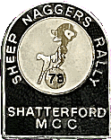 Sheep Naggers motorcycle rally badge from Jan Heiland