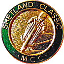 Shetland Classic MCC motorcycle club badge from Jean-Francois Helias