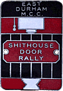 Shithouse Door motorcycle rally badge from Jean-Francois Helias