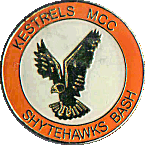 Shytehawks motorcycle rally badge from Russ Shand