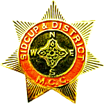 Sidcup & DMCC motorcycle club badge from Jean-Francois Helias