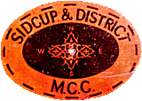 Sidcup MCC motorcycle club badge from Jean-Francois Helias