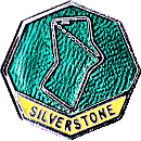 Silverstone motorcycle race badge from Jean-Francois Helias