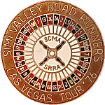Simi Valley Roadrunners Las Vegas Tour motorcycle run badge from Jean-Francois Helias