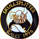 Skullsplitter motorcycle rally badge from Jean-Francois Helias