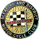 Sleaford & DMCC motorcycle club badge from Jean-Francois Helias