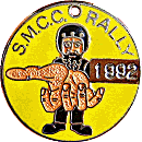 SMCC motorcycle rally badge from Jean-Francois Helias