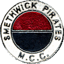Smethwick Pirates MCC motorcycle club badge from Jean-Francois Helias
