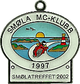 Smola motorcycle rally badge from Hans Veenendaal