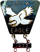 Snow Eagle motorcycle rally badge from Jean-Francois Helias