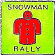 Snowman  motorcycle rally badge from Jean-Francois Helias