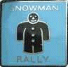 Snowman  motorcycle rally badge from Terry Reynolds