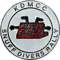 Snuff Divers motorcycle rally badge from Jean-Francois Helias
