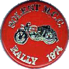 Solent motorcycle rally badge from Nigel Woodthorpe