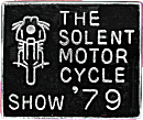 Solent motorcycle show badge from Jean-Francois Helias