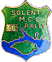 Solent motorcycle rally badge from Jean-Francois Helias