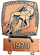 Solothurn motorcycle rally badge from Jean-Francois Helias