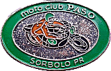 Sorbolo motorcycle rally badge from Jean-Francois Helias