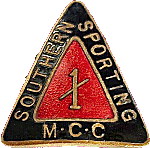 Southern Sporting MCC motorcycle club badge from Jean-Francois Helias