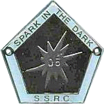 Spark In The Dark motorcycle rally badge from Ted Trett