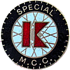 Special K MCC motorcycle club badge from Jean-Francois Helias