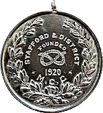 Stafford & DMCC motorcycle club badge from Jean-Francois Helias
