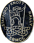 Stafford Knott motorcycle rally badge from Jean-Francois Helias