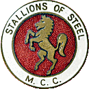 Stallions of Steel MCC motorcycle club badge from Jean-Francois Helias