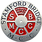 Stamford Bridge MCC motorcycle club badge from Jean-Francois Helias