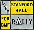 Stanford motorcycle rally badge from Polly Palmer