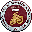 Standard motorcycle rally badge from Jean-Francois Helias