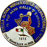 Stella Alpina motorcycle rally badge from Paul Mullis