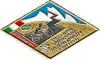 Stella Alpina motorcycle rally badge from Jeff Laroche