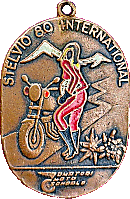 Stelvio motorcycle rally badge from Jean-Francois Helias