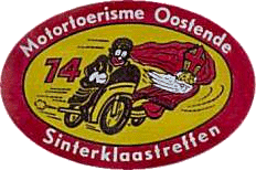 Sinterklaas motorcycle rally badge from Les Hobbs