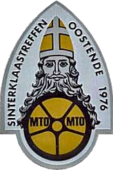 Sinterklaas motorcycle rally badge from Les Hobbs