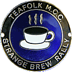 Strange Brew motorcycle rally badge from Jean-Francois Helias