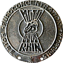 Strasbourg motorcycle rally badge from Jean-Francois Helias